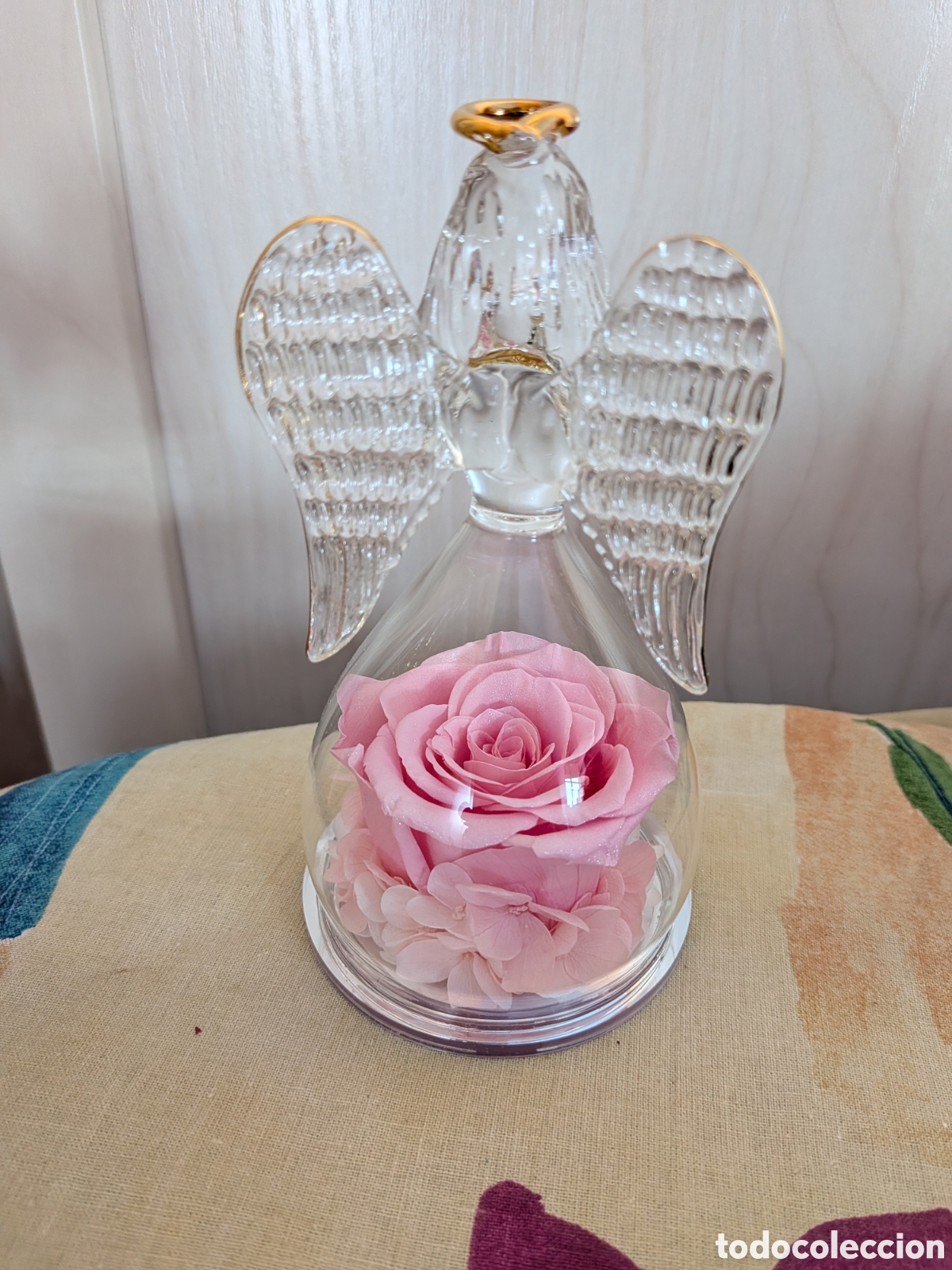 Arte: Figura de &aacute;ngel rosa - Foto 3