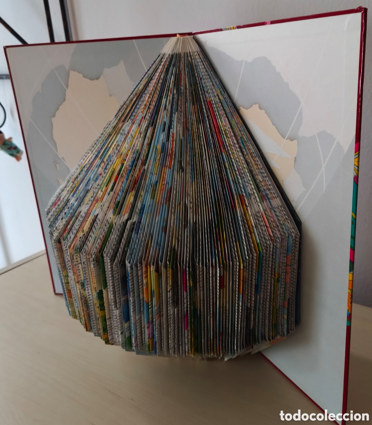 Arte: Escultura de libro plegado (book folding) - Foto 2