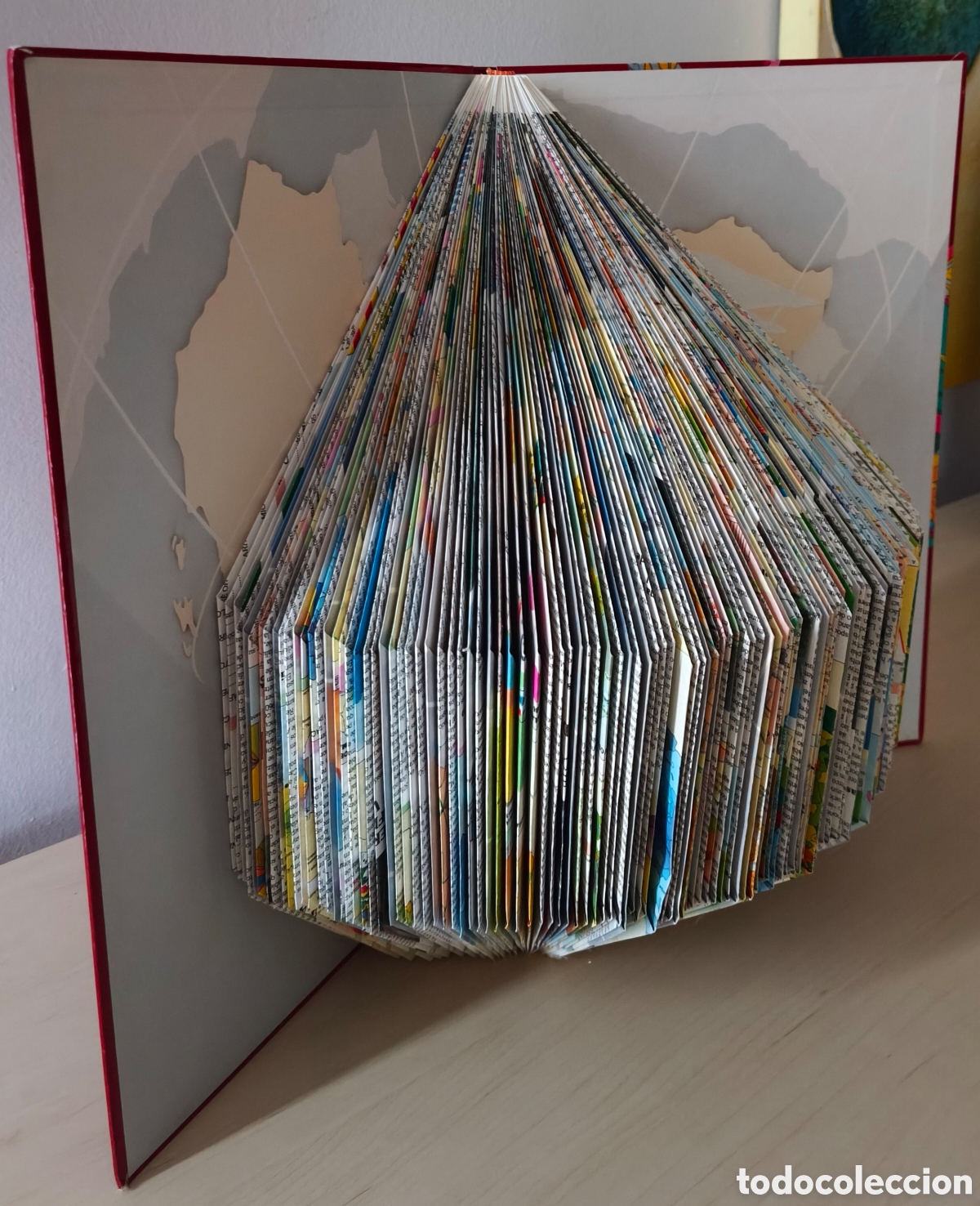 Arte: Escultura de libro plegado (book folding) - Foto 3