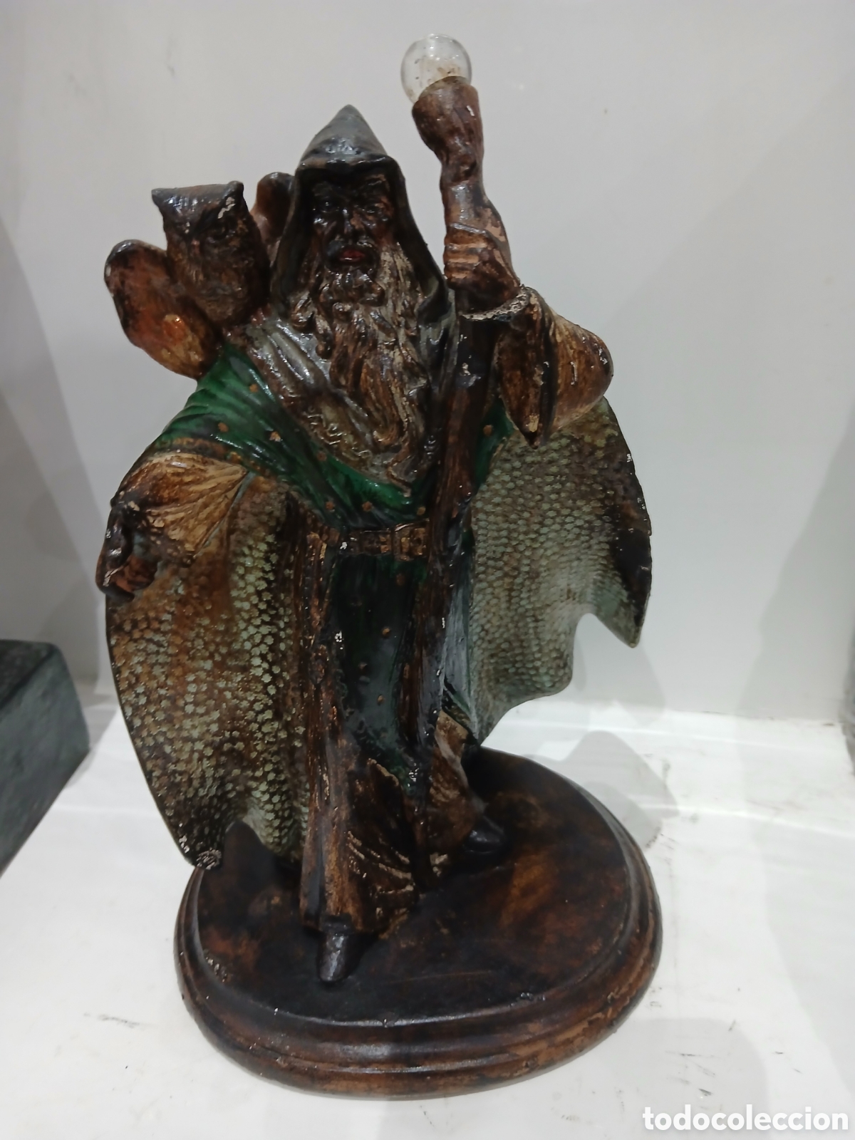 Arte: Escultura un mago de coleccion