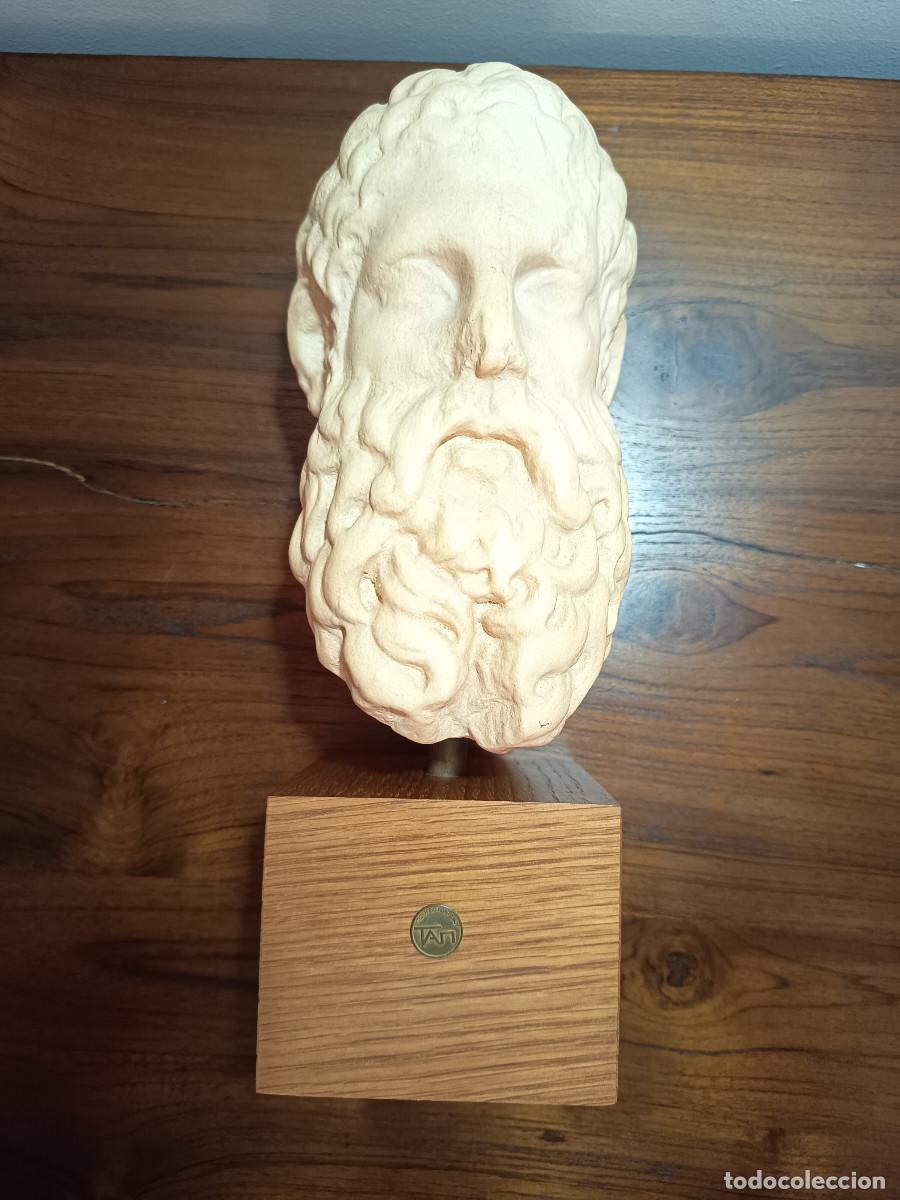 Arte: Busto de Zeus. Museo de la acr&oacute;polis - Foto 2