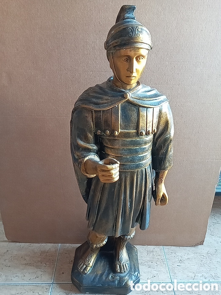 Arte: GRAN FIGURA DE SOLDADO ROMANO - Foto 2