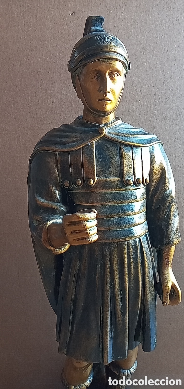 Arte: GRAN FIGURA DE SOLDADO ROMANO - Foto 3