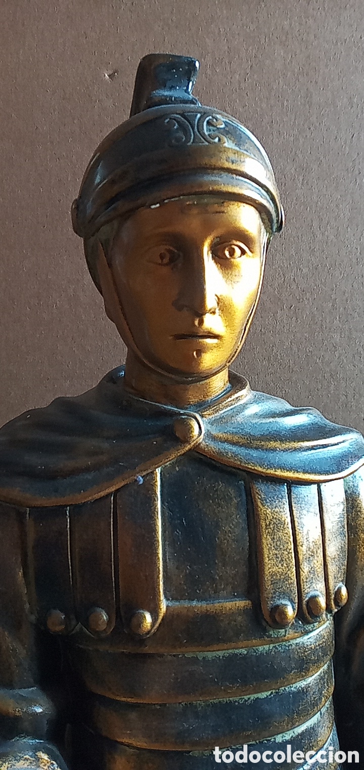 Arte: GRAN FIGURA DE SOLDADO ROMANO - Foto 5