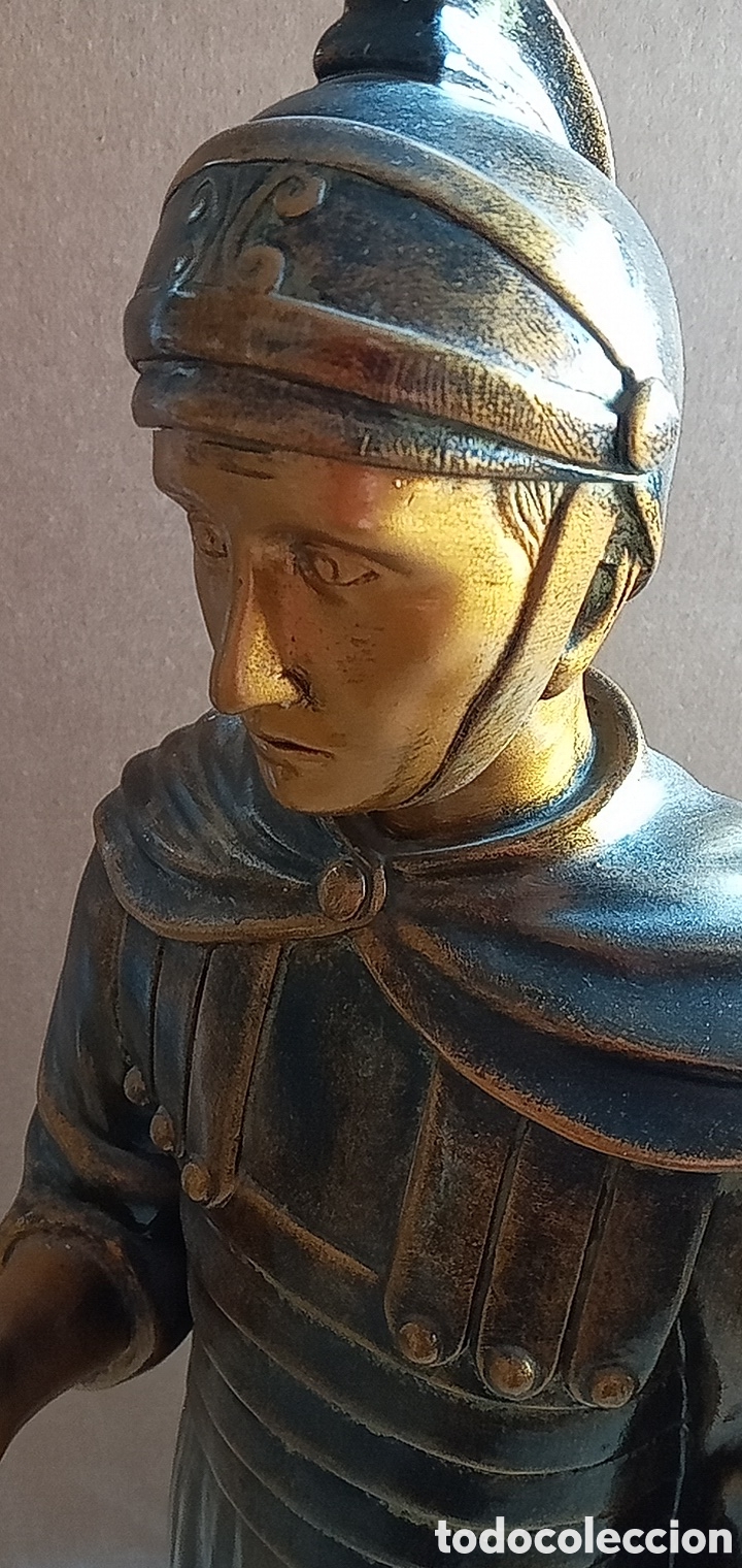 Arte: GRAN FIGURA DE SOLDADO ROMANO - Foto 11