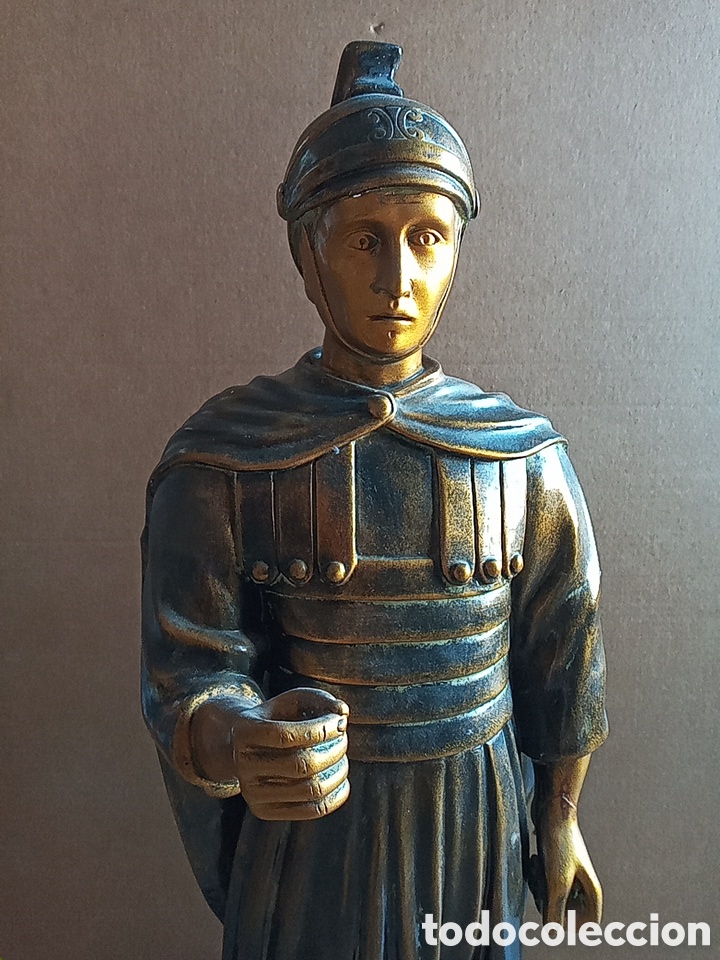 Arte: GRAN FIGURA DE SOLDADO ROMANO