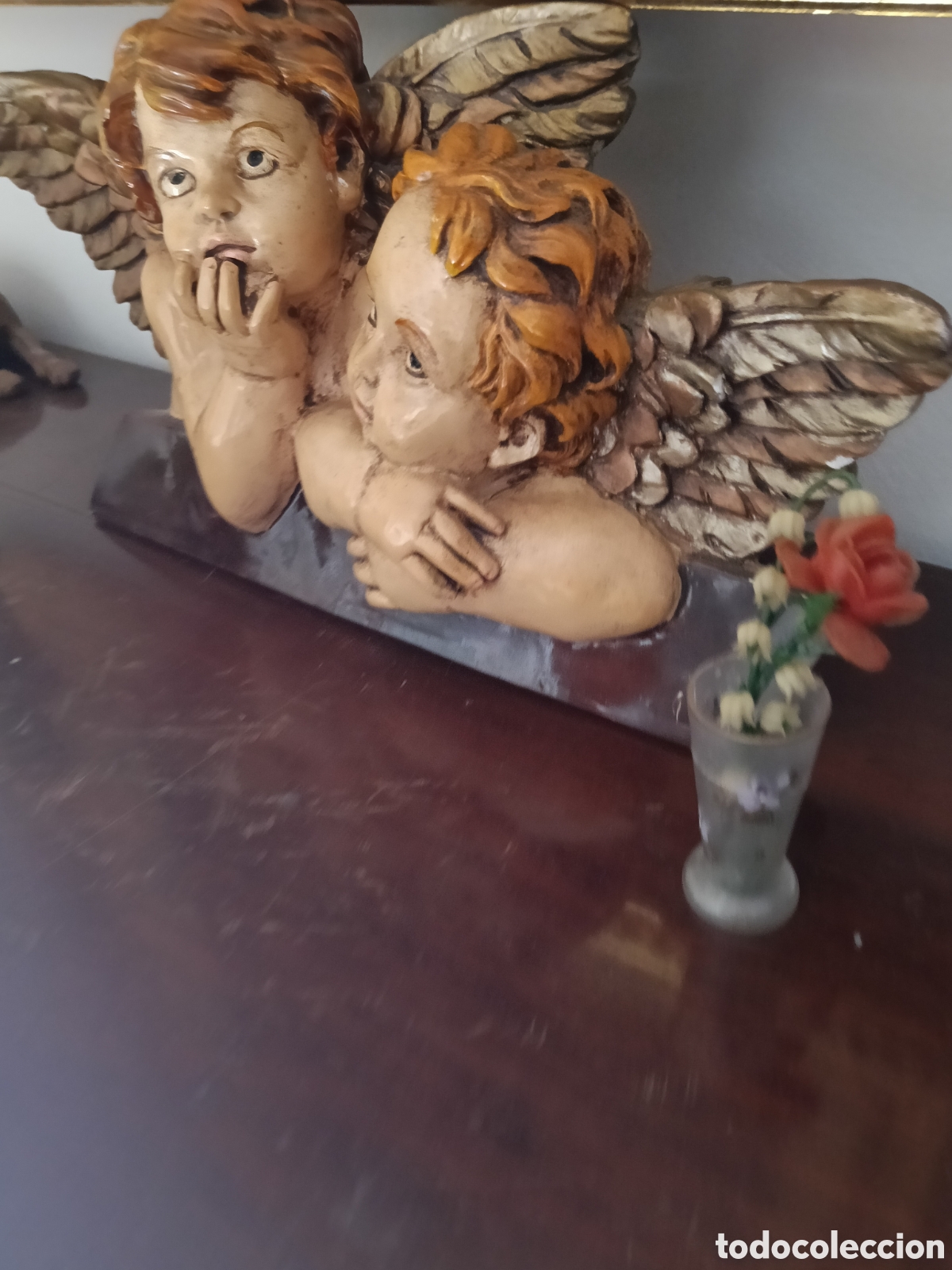 Arte: Preciosa pareja querubines - Foto 4