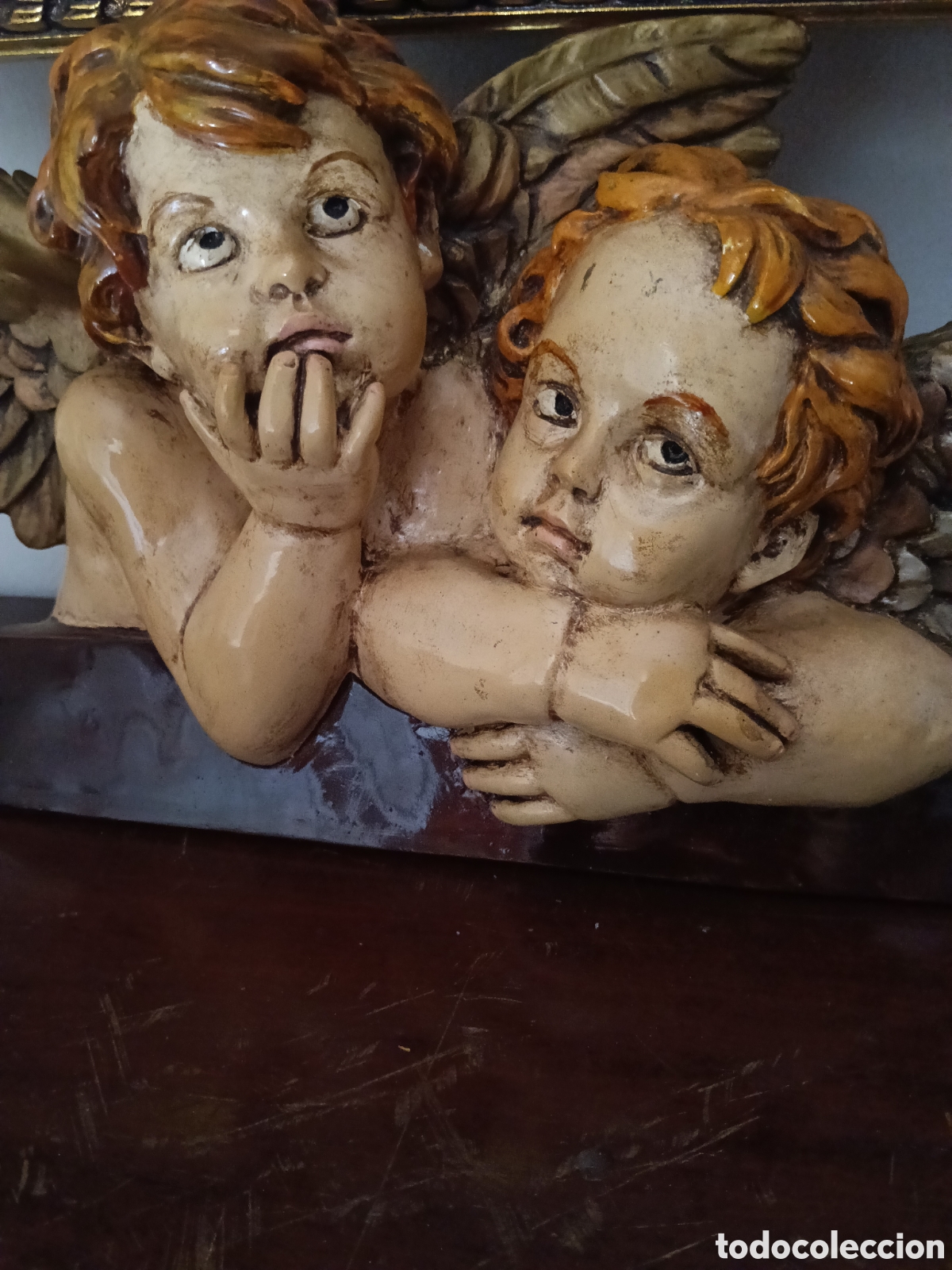 Arte: Preciosa pareja querubines - Foto 5