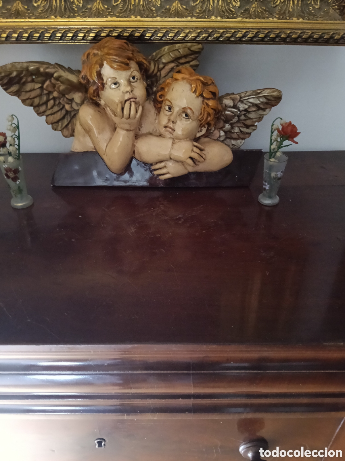 Arte: Preciosa pareja querubines