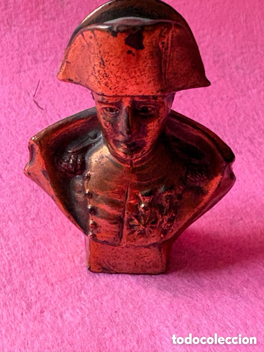 Arte: Busto escultura en metal Napole&oacute;n Bonaparte (A18)