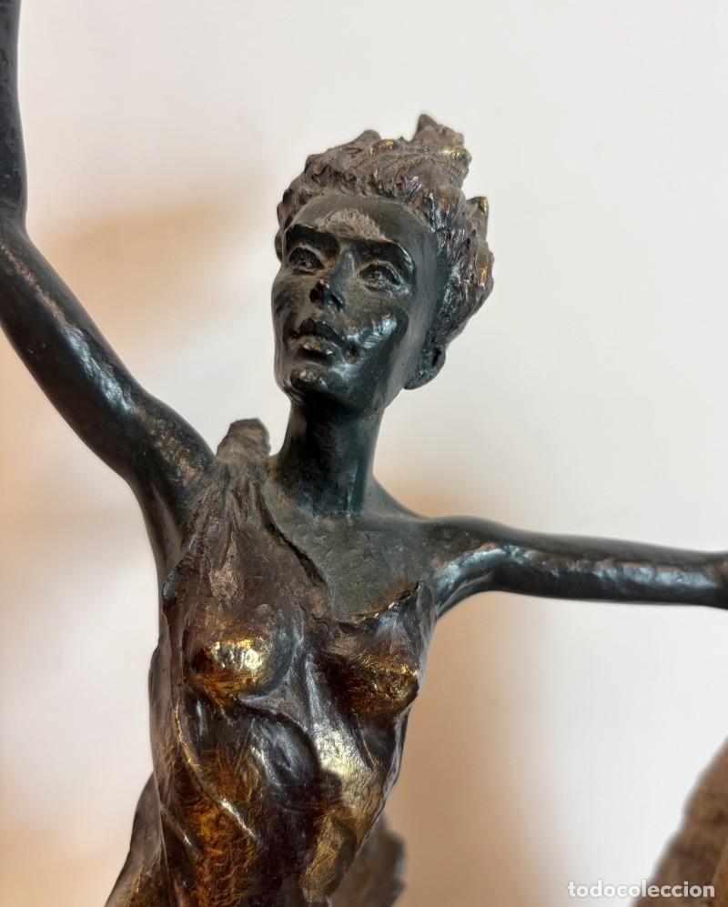 Arte: Escultura Mujer y Piedra - Foto 3