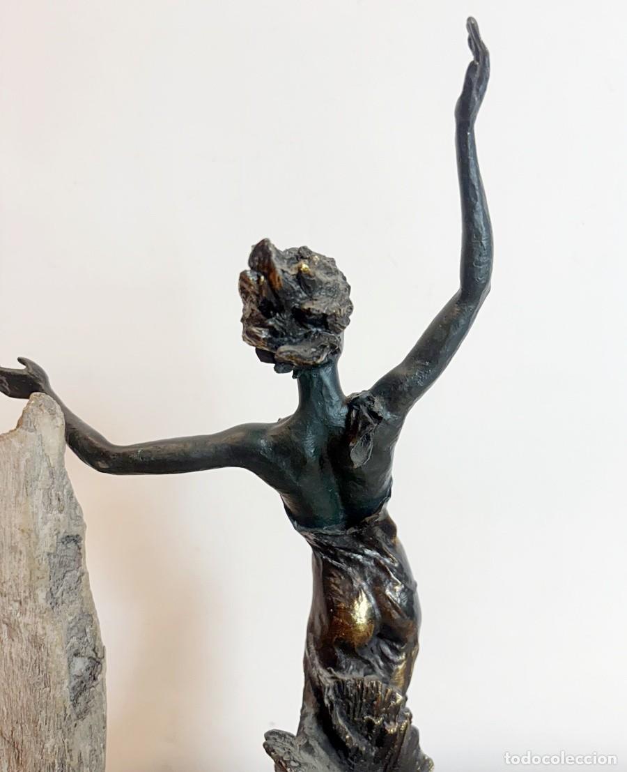 Arte: Escultura Mujer y Piedra - Foto 6