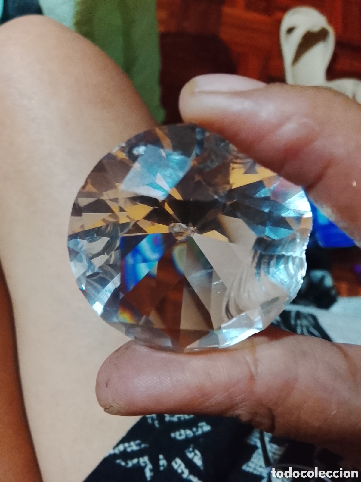 Arte: Piedra gema cuarzo blanco l&aacute;grima - Foto 2