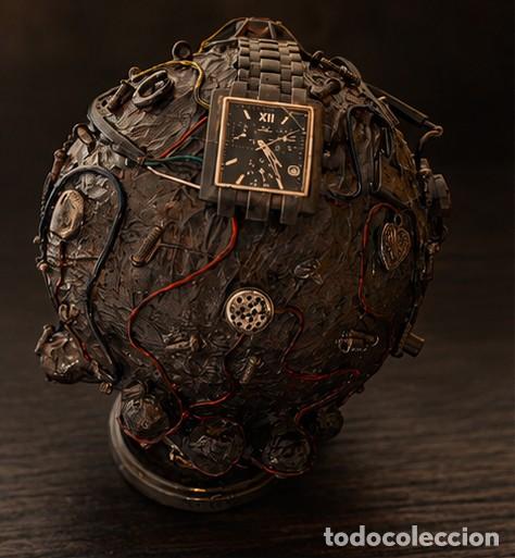Arte: Tempus Fugit. Escultura Steampunk - Foto 2