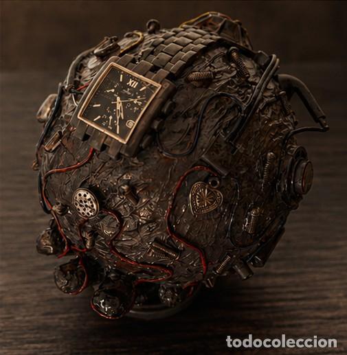 Arte: Tempus Fugit. Escultura Steampunk - Foto 7