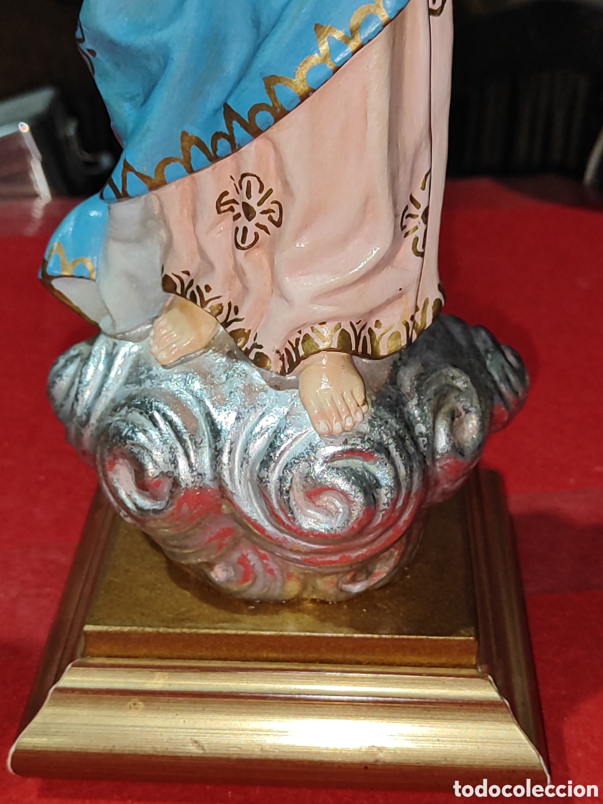 Arte: Virgen de la asuncion de yeso sin marca - Foto 3