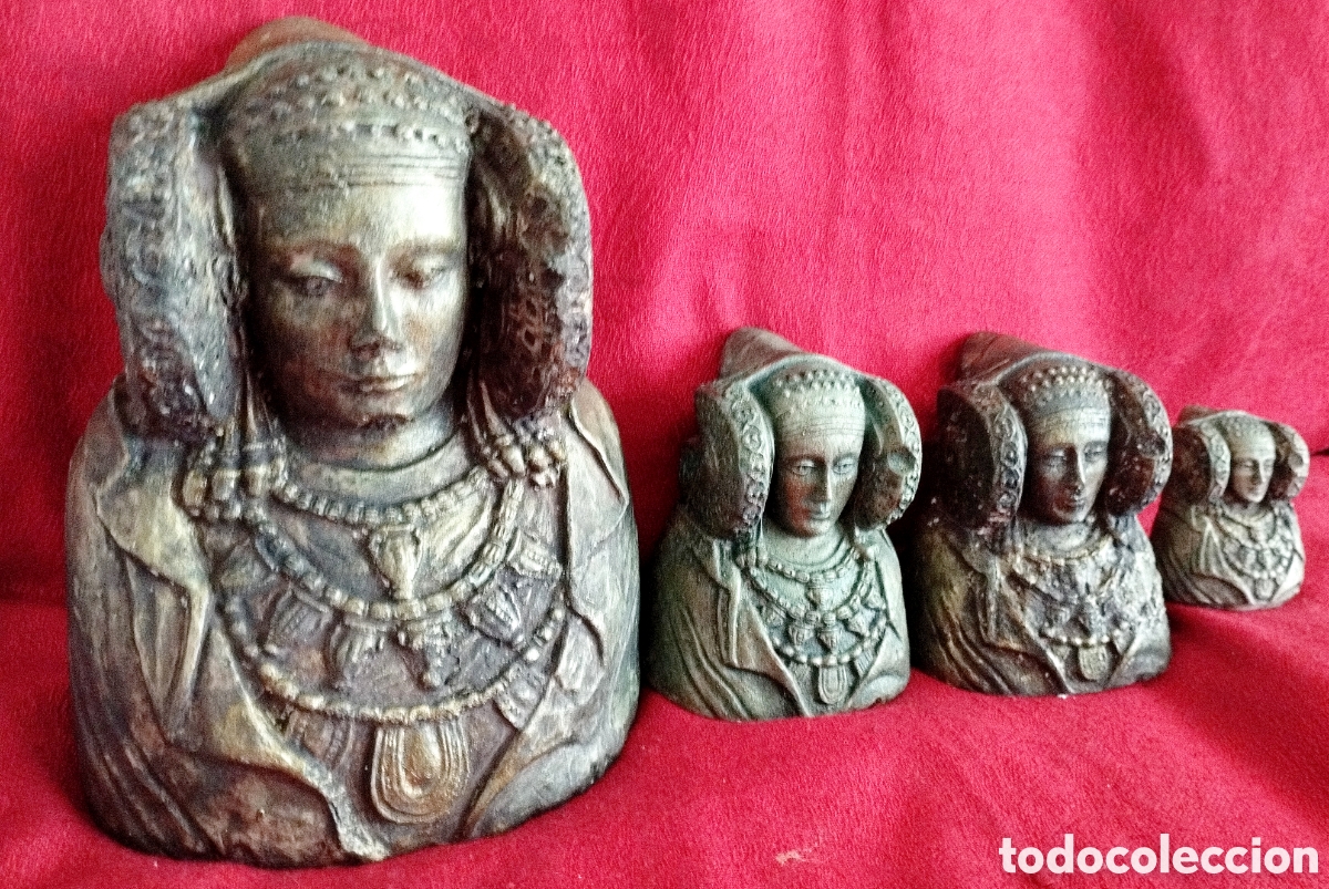 Arte: Lote Figuras Dama de Elche.