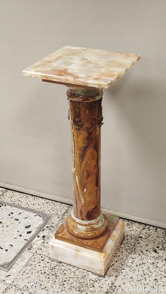 Arte: COLUMNA DE ONIX Y BRONCE - Foto 7