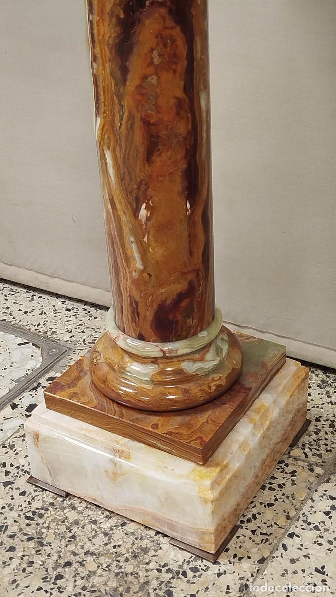 Arte: COLUMNA DE ONIX Y BRONCE - Foto 8
