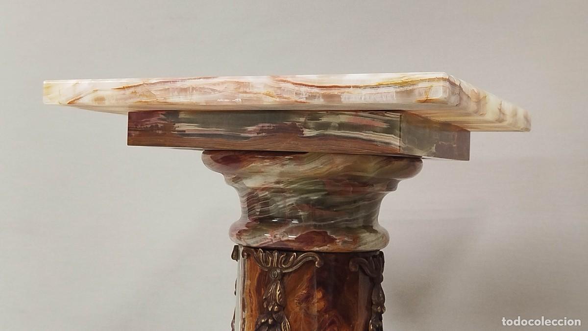 Arte: COLUMNA DE ONIX Y BRONCE - Foto 10