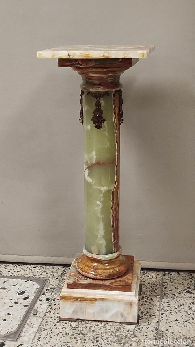 Arte: COLUMNA DE ONIX Y BRONCE - Foto 12