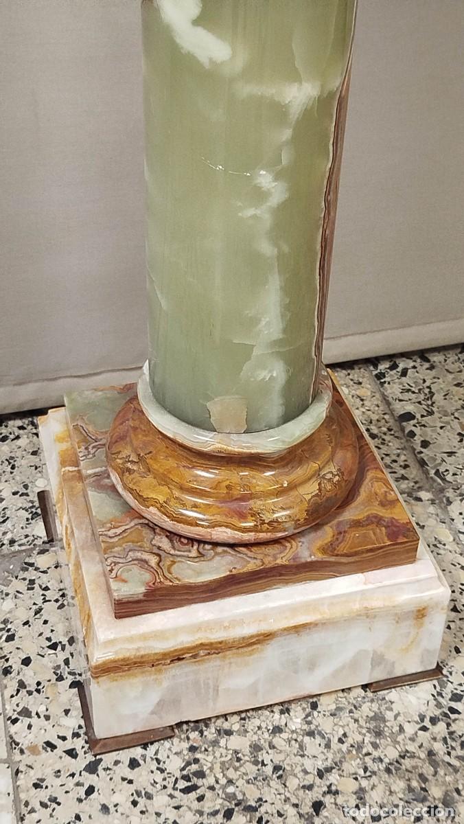 Arte: COLUMNA DE ONIX Y BRONCE - Foto 13