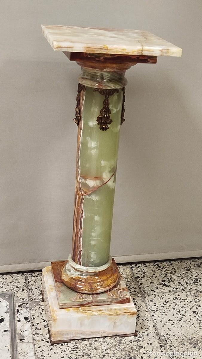 Arte: COLUMNA DE ONIX Y BRONCE - Foto 15