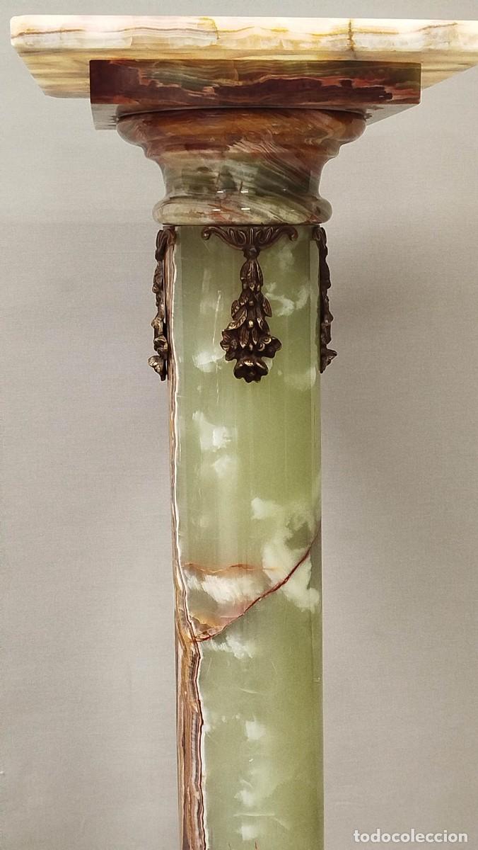 Arte: COLUMNA DE ONIX Y BRONCE - Foto 17