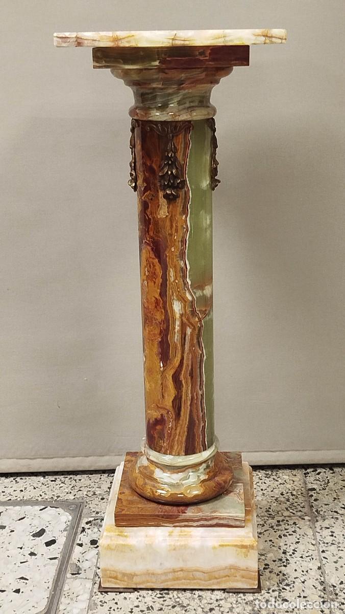 Arte: COLUMNA DE ONIX Y BRONCE - Foto 18