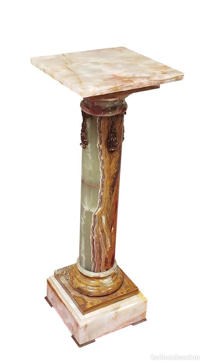 Arte: COLUMNA DE ONIX Y BRONCE - Foto 23