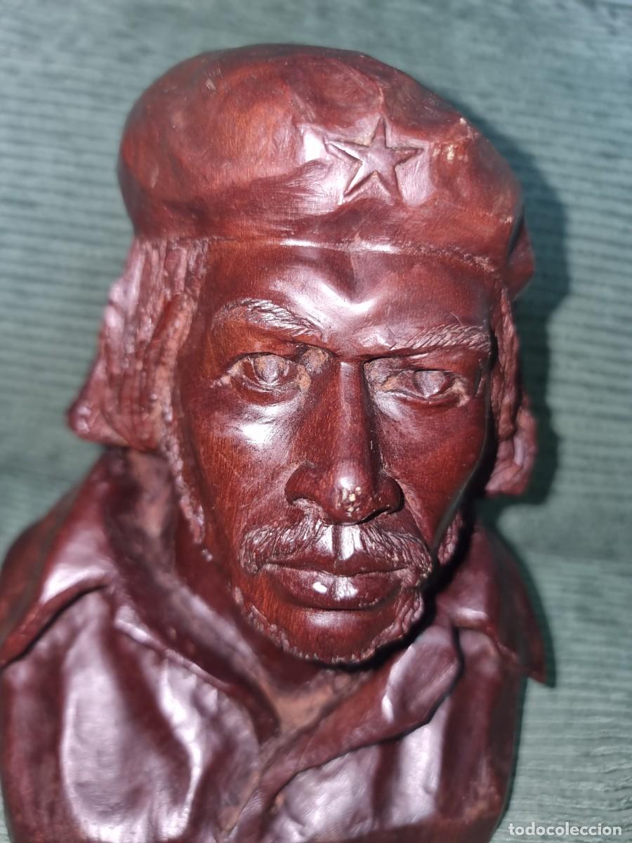 Arte: Busto tallado Che Guevara - Foto 5