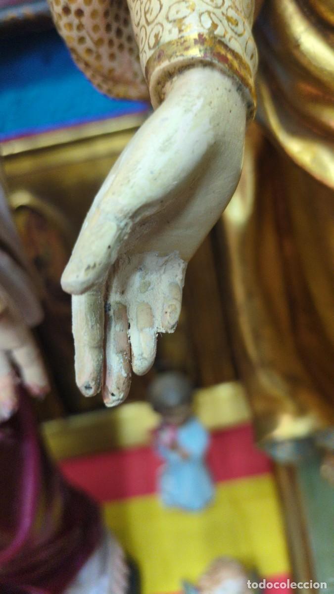 Arte: Escultura virgen sagrado coraz&oacute;n - Foto 3