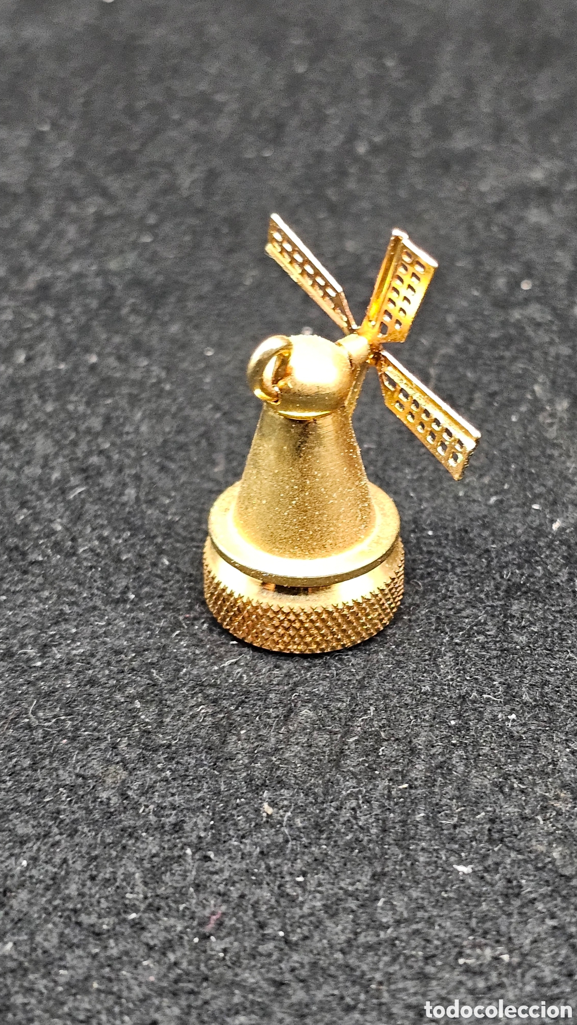 Arte: Molino miniatura de lat&oacute;n - Foto 4