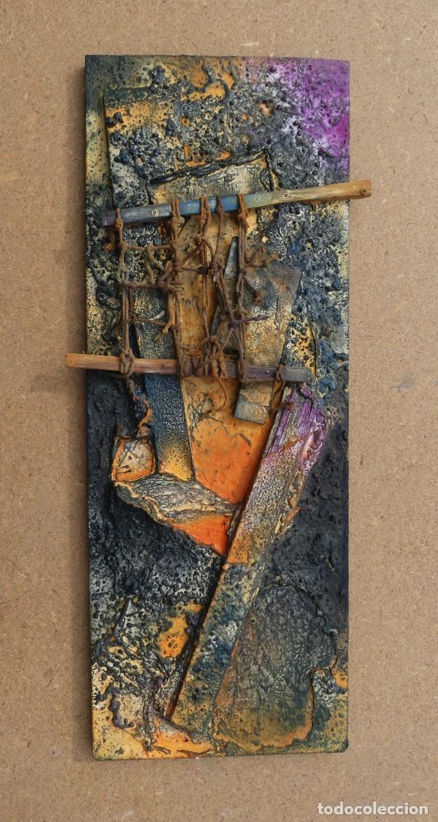Arte: ESCULTURA ABSTRACTA DE JOSE SANZ SALA ( SOLO RECOGIDA )