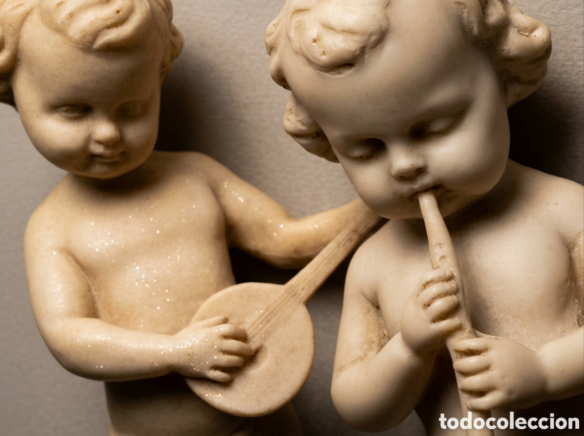 Arte: Querubines m&uacute;sicos 37cm - Foto 3
