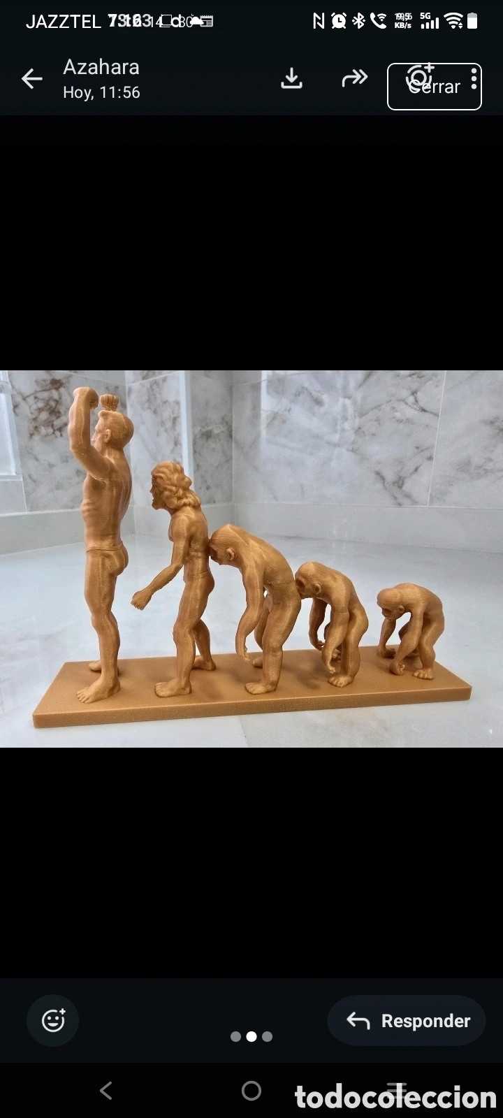 Arte: Escultura Evoluci&oacute;n Humana hac&iacute;a el Culturismo
