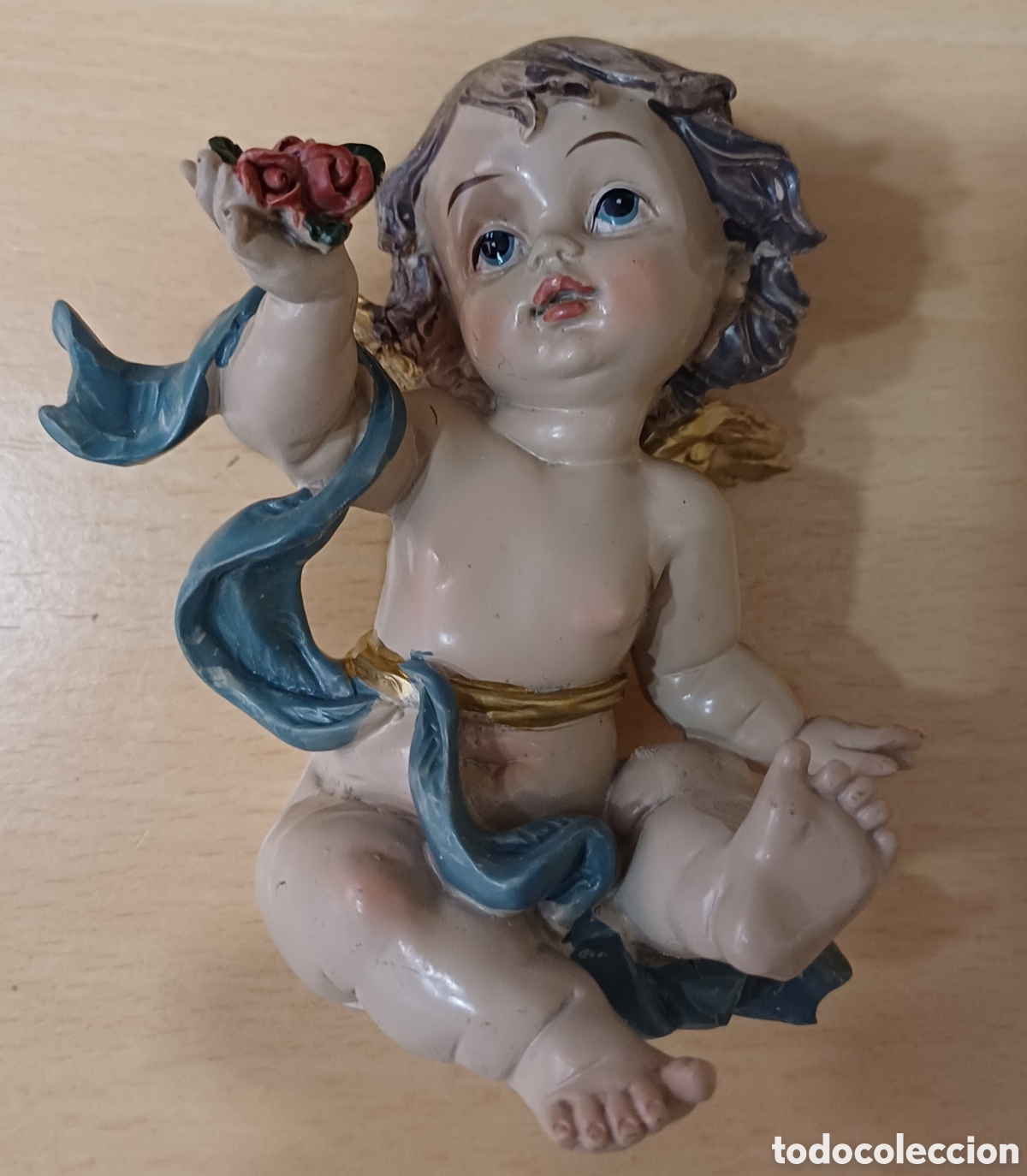 Arte: ANGEL RESINA 15 CM NUEVO