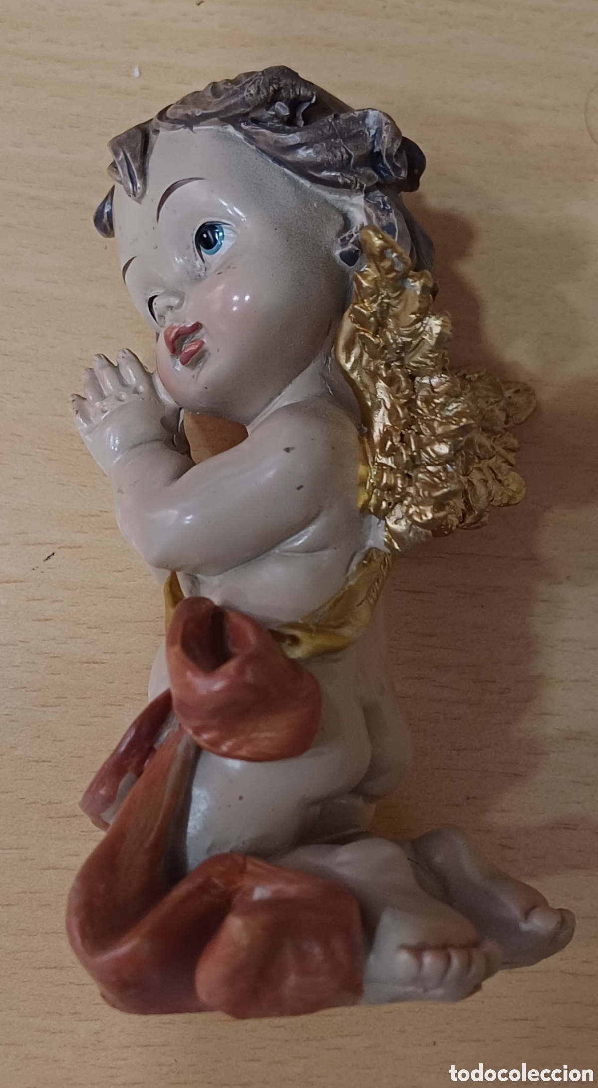 Arte: ANGEL RESINA 15 CM NUEVO