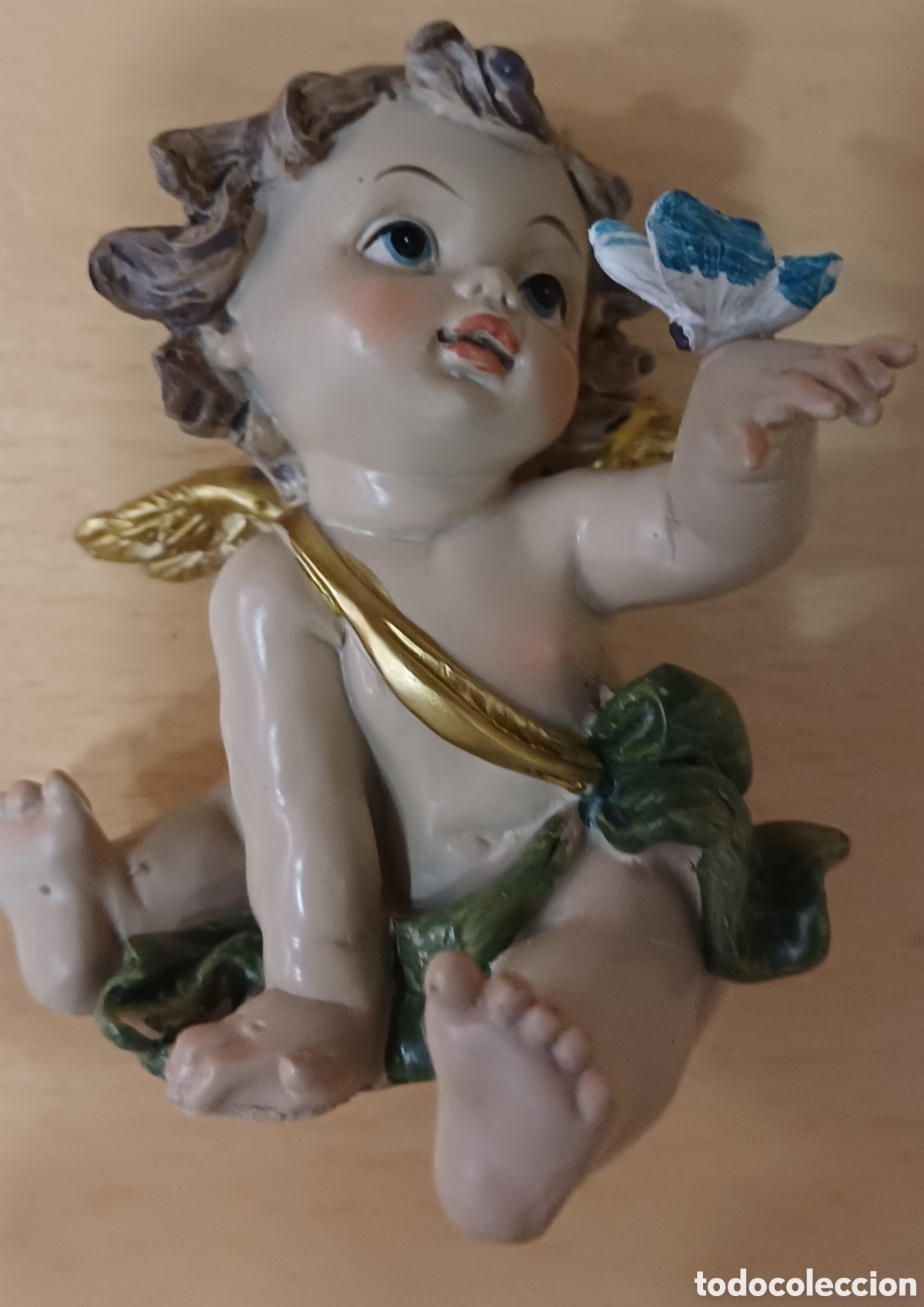 Arte: ANGEL RESINA 15 CM NUEVO