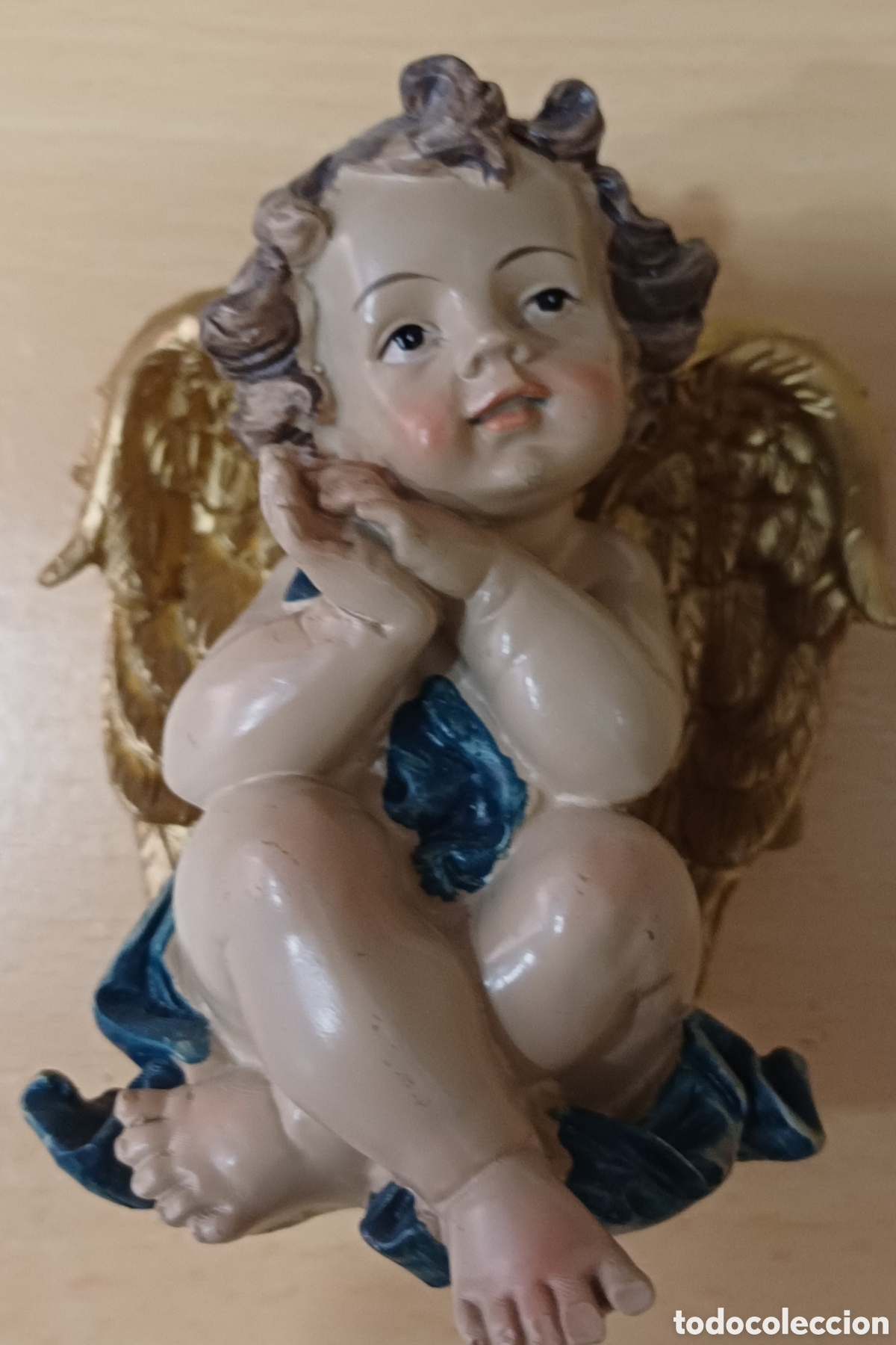 Arte: ANGEL RESINA 15 CM NUEVO