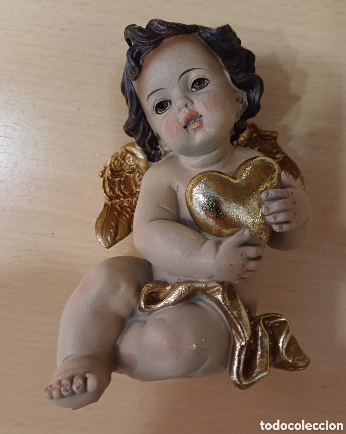 Arte: ANGEL RESINA 15 CM NUEVO