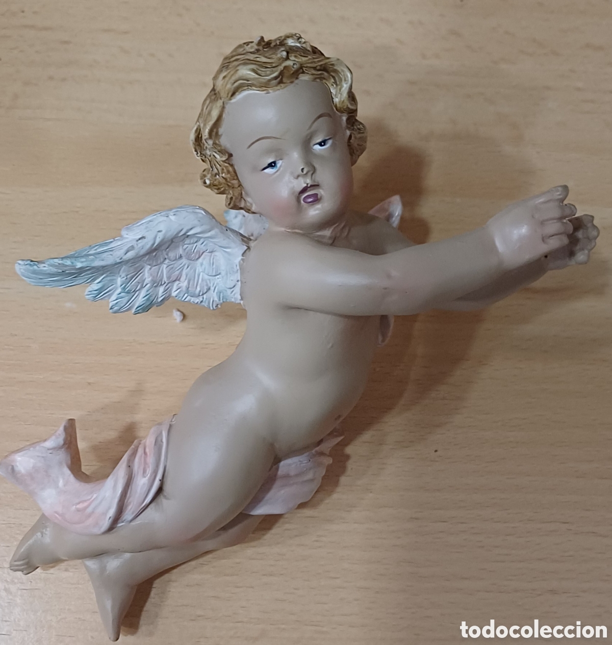 Arte: ANGEL RESINA 15 CM NUEVO