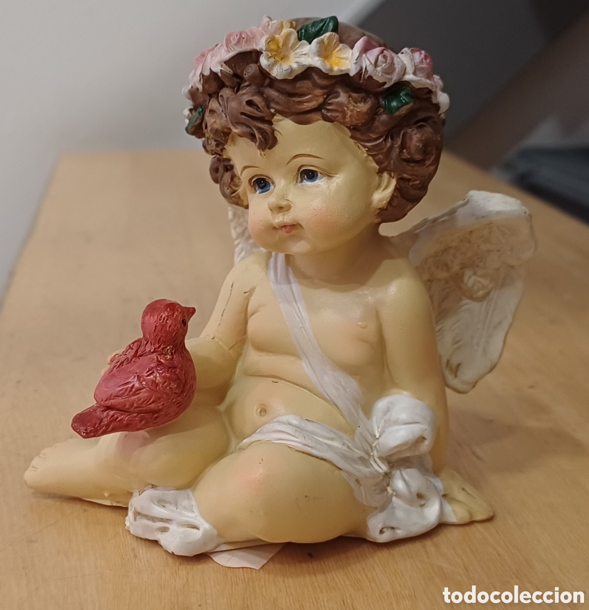 Arte: ANGEL RESINA 15 CM NUEVO
