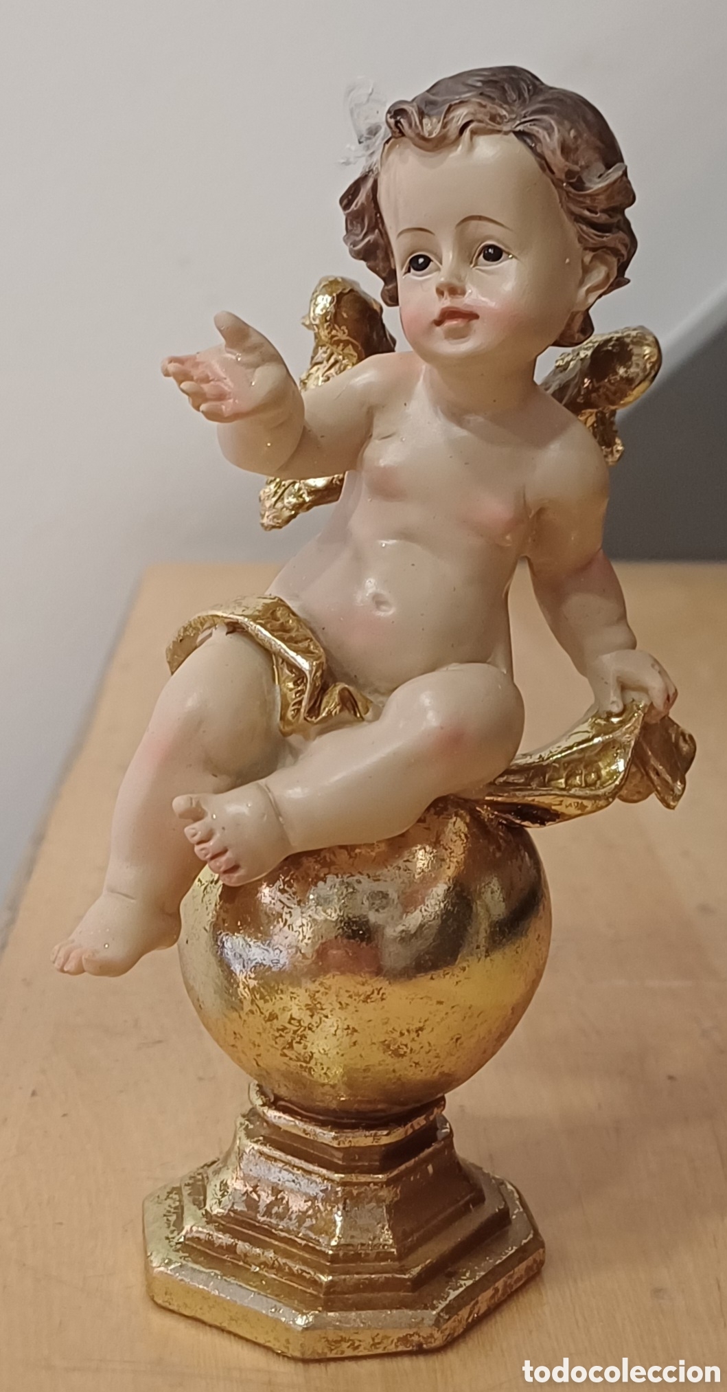 Arte: ANGEL RESINA 15 CM NUEVO