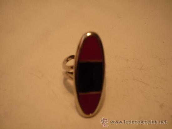 Artesan&iacute;a: ANILLO DE RODIO Y ESMALTE - Foto 1