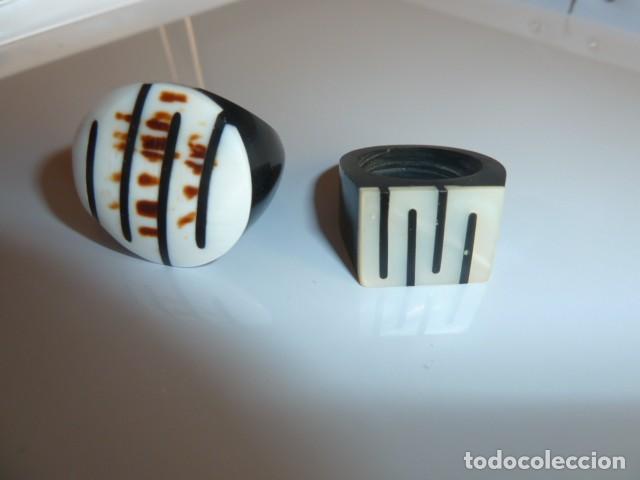 Artesan&iacute;a: Lote anillos nacarado - Foto 1