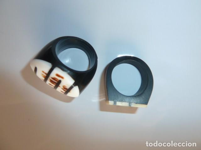 Artesan&iacute;a: Lote anillos nacarado - Foto 3