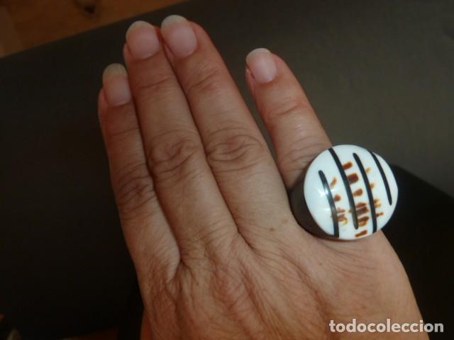 Artesan&iacute;a: Lote anillos nacarado - Foto 7