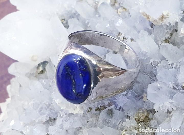 Artesan&iacute;a: Anillo Lapisl&aacute;zuli y plata 925 - Foto 1