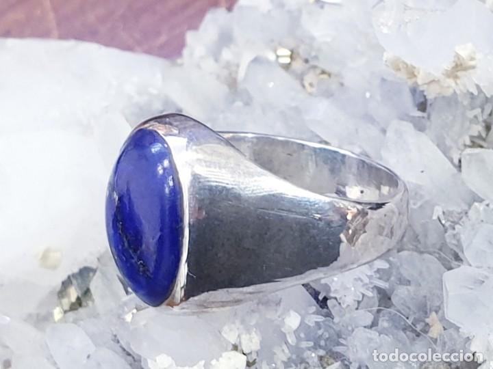 Artesan&iacute;a: Anillo Lapisl&aacute;zuli y plata 925 - Foto 3